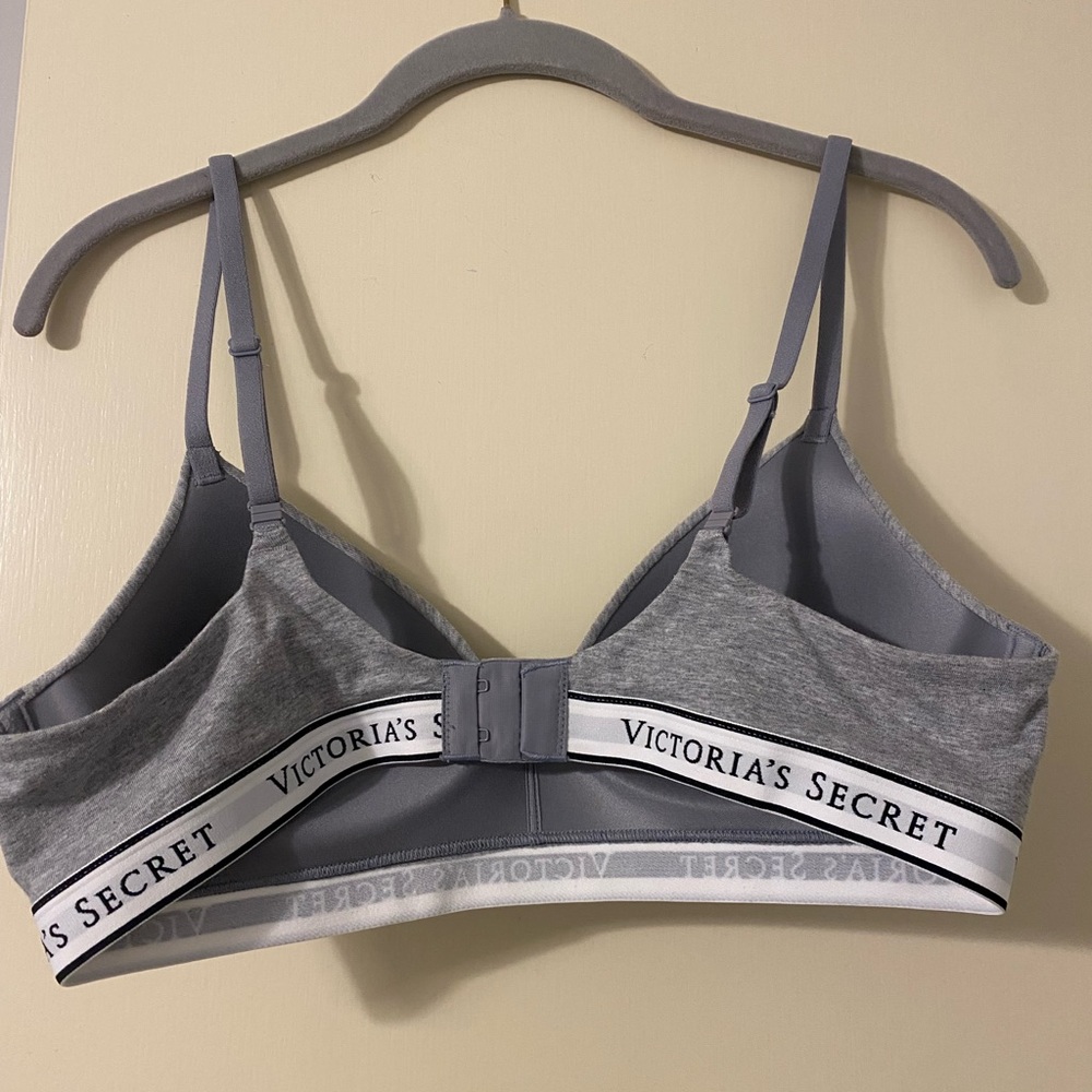 NWOT Victorias Secret Cotton Wireless Bra - Picture 2 of 3